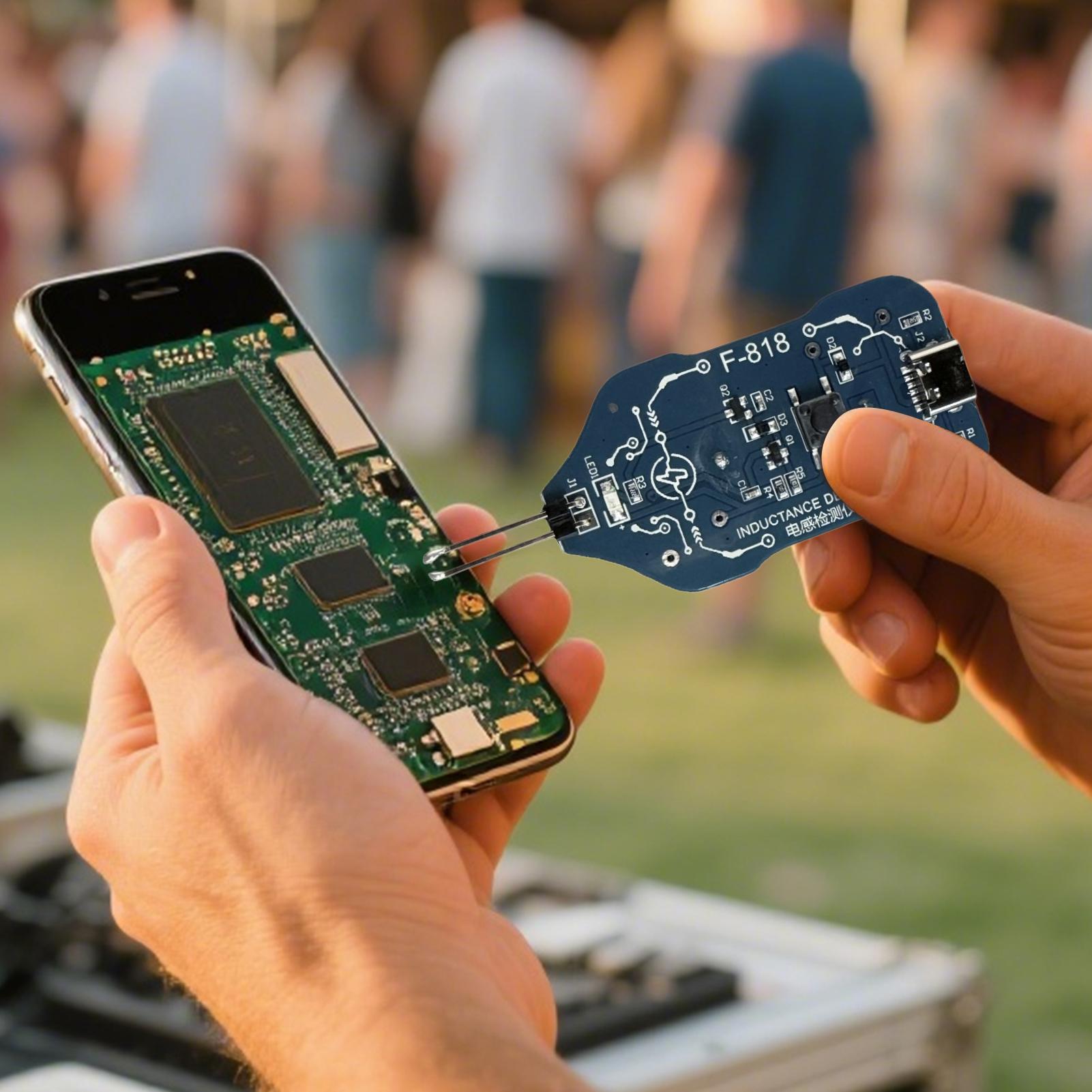 Electronics Repair For Beginners - Tester per bobine, rilevatore di induttanza