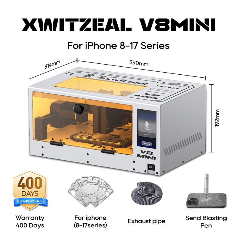 Electronics Repair Manual - Xwitzeal ® Macchina Laser V8 MINI