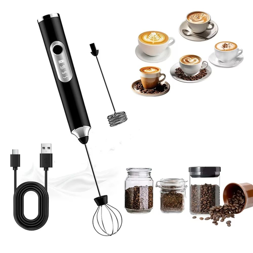 Spudger Plastic Set - 1 Montalatte Elettrico, Frullatore Portatile Ricaricabile