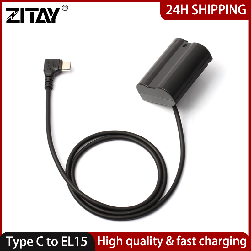 Sony Camera A6400 - Batteria Fittizia ZITAY da Tipo C