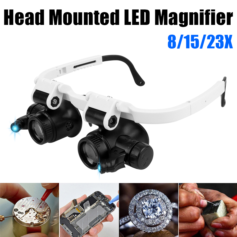 Lente d'ingrandimento per mont - Electronics Repair Glasses recensione e prezzo