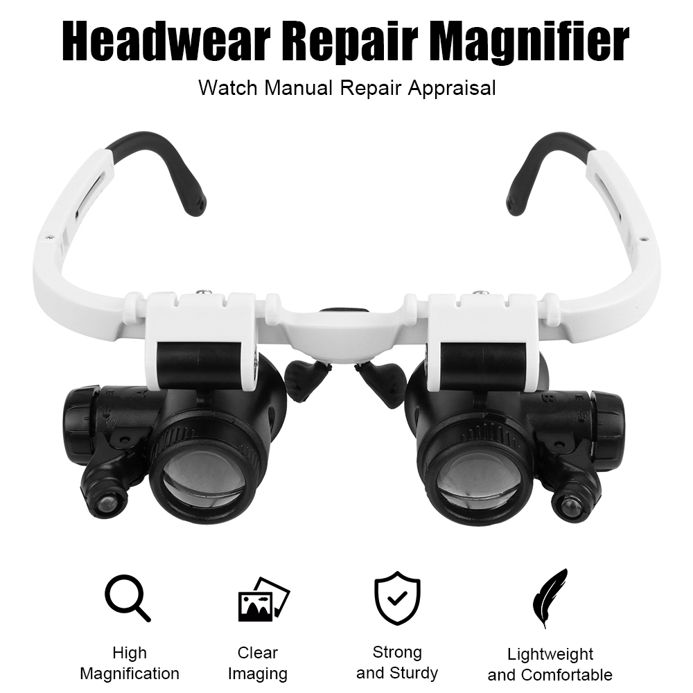 Lente d'ingrandimento per mont - Electronics Repair Glasses recensione e prezzo