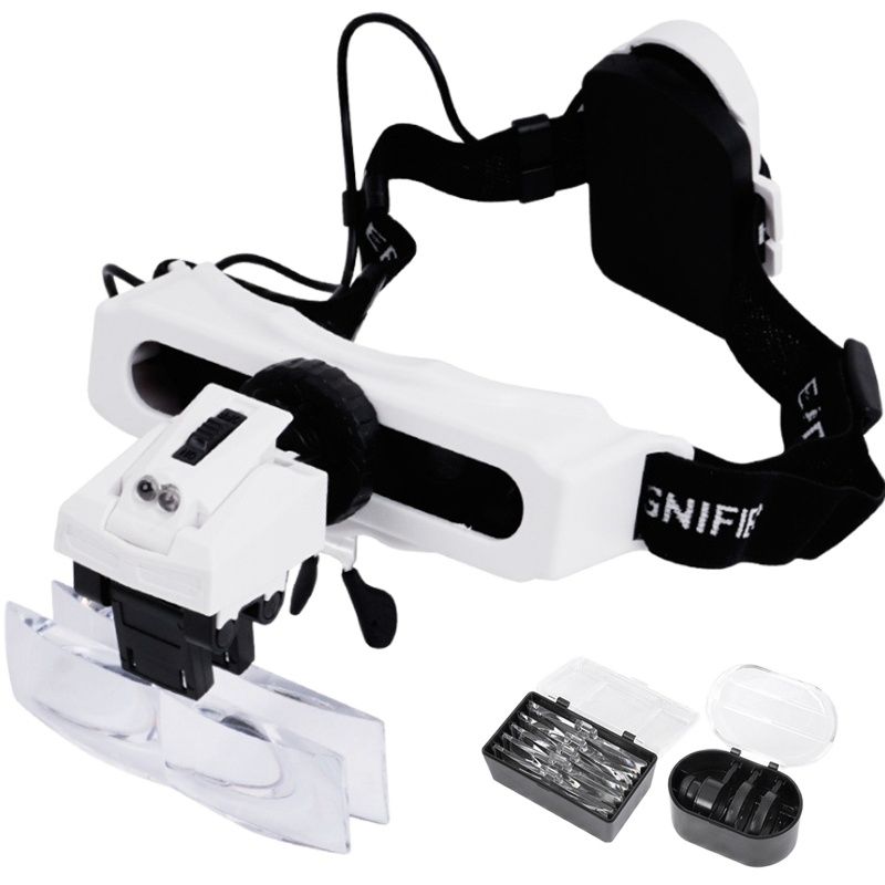 Lente d'ingrandimento a fascia - Electronics Repair Glasses recensione e prezzo