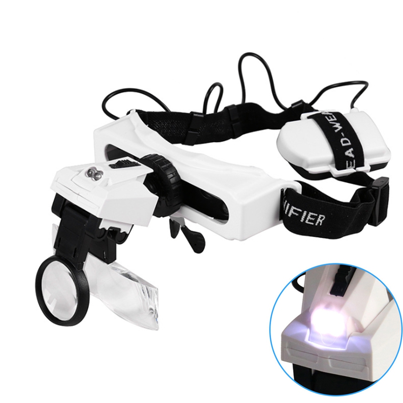 Lente d'ingrandimento a fascia - Electronics Repair Glasses recensione e prezzo