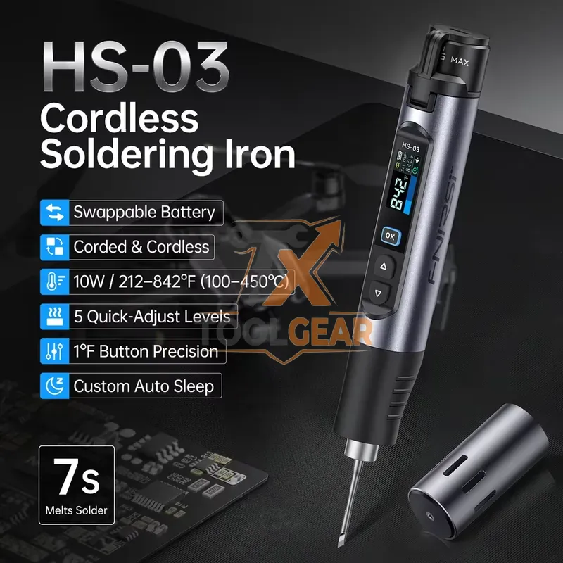 Kit Saldatore Cordless HS-03 2 - Electronic Repair recensione e prezzo