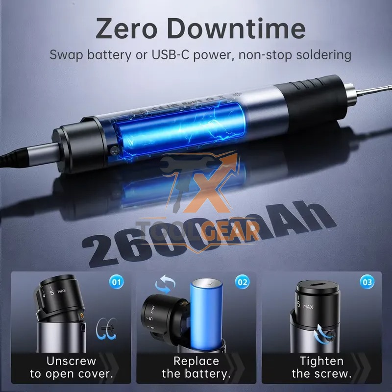 Kit Saldatore Cordless HS-03 2 - Electronic Repair recensione e prezzo