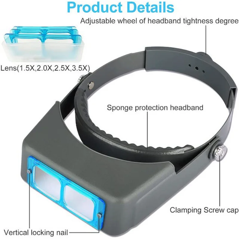Lente d'ingrandimento per fasc - Electronics Repair Glasses recensione e prezzo