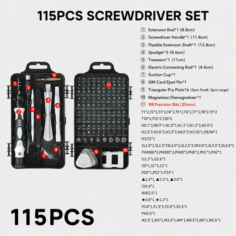 Set di cacciaviti magnetici po - Electronics Repair Manual recensione e prezzo