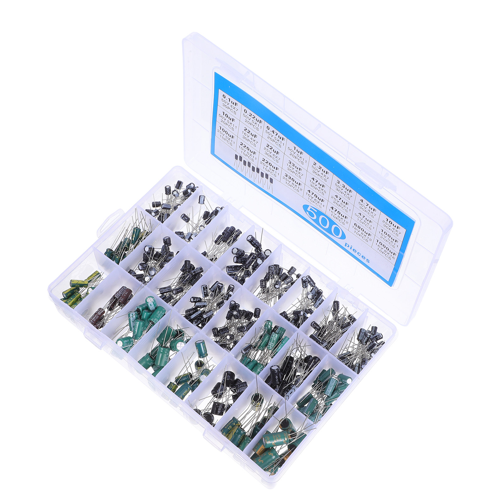 Kit di 500 Condensatori Elettr - Electronic Repair recensione e prezzo